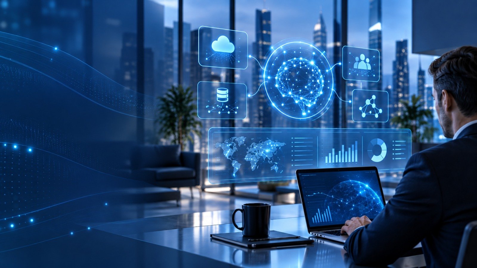 Turnkey Software Solutions — illustrative visual